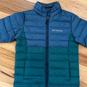 Columbia boys xxs 4/5 Powder Lite jacket w Omni Heat new